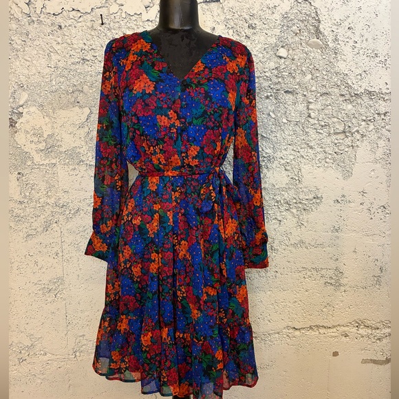 Calvin Klein Floral Dress - Picture 1 of 5